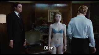 Emily Browning in Underwear in Sleeping Beauty
