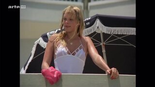 Laura Gemser and Simone Brahmann Completely Nude in Love Camp