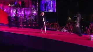 Eva Padberg Breast Oops at Life Ball 2009