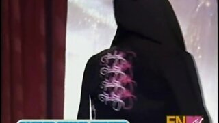 Various Celebs Nipple Slip on MTV TRL Live