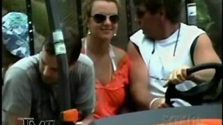 Britney Spears TV Version Paparazzi Bikini Video on the beach Nice Butt shots