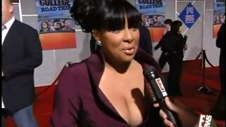 Raven-Symoné Huge Boobs at Premier