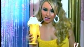 Hayden Panettiere Candies videoshoot and Interview