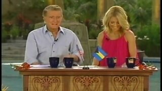 Kelly Ripa Windy Dress Multiple Upskirts on todays Live