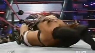 Melina Perez vs Candice Michelle Bra And Panties Match on WWE Raw