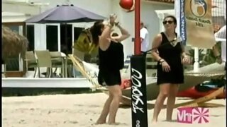 Hilary Duff in a Bikini on the Beach from Celebrity Eye Candy