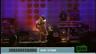 Joss Stone Performing at Live Earth