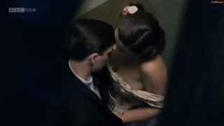 Jenna Louise-Coleman Topless in Room at the Top, New Doctor Who companion