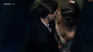 Jenna Louise-Coleman Topless in Room at the Top, New Doctor Who companion