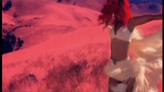 Rihanna Topless but with Pasties on
