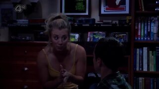 Kaley Cuoco Cleavage on Big Bang Theory