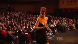 Sofia Vergara Near Nipple slip and Bouncing Boobs at Image awards