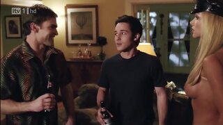 Amanda Swisten and Nikki Schieler Ziering Topless in American Pie 3