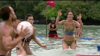 Amanda Kimmel Oops Pussy Slip on Survivor S20E07 and more