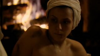 Magali Woch Topless on La commanderie s01e07e08