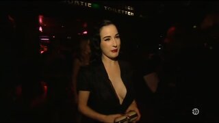 Dita Von Teese in Pasties from Le Crazy senflamme