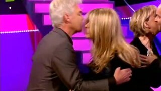 Holly Willoughby in short dress at All Star Mrs and Mrs