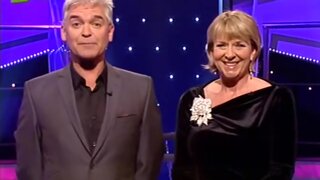 Holly Willoughby in short dress at All Star Mrs and Mrs