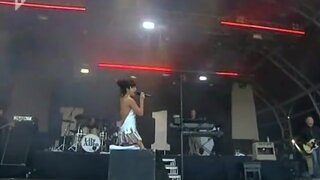 Lily Allen Legs and Ass at Bestival Isle of Wight