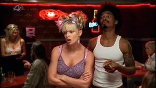 Jaime Pressly Cleavage and Pokies on My Name Is Earl