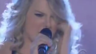 Taylor Swift 2008 ACM wet performance