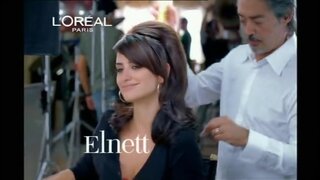 Penelope Cruz Cleavage Loreal TV Advert