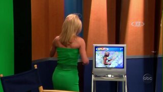 Kelly Ripa in green dress