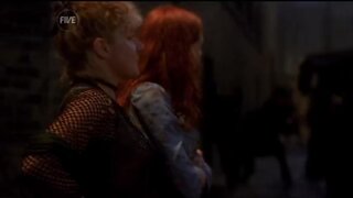 Heather Graham Cleavage in From Hell
