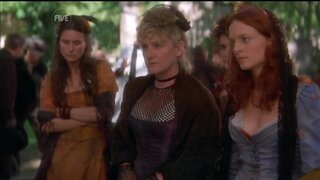 Heather Graham Cleavage in From Hell