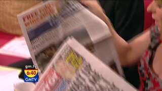 Kate Garraway Downtop on GMTV