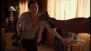 Minnie Driver Cleavage on The Riches