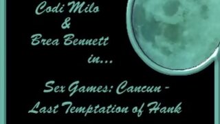 Codi Milo and Brea Bennett Lesbianism from Sex Games Cancun: Last Temptation of Hank