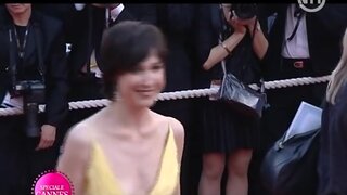 Elsa Zylberstein french actress Oops Nipple Slip from Jury de stars