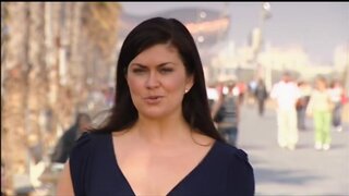 Amanda Lamb Cleavage on A Place In The Sun