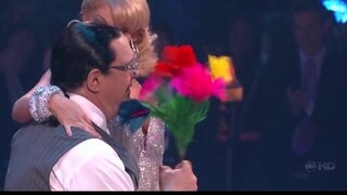 Kym Nipple Slip on Dancing with the stars RAW