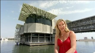 Sarah Heaney Cleavage from Wish You Were Here