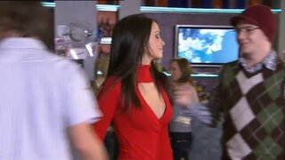 Jennifer Metcalf Leggy and Cleavage on Hollyoaks