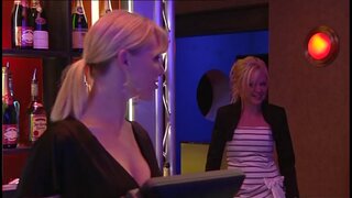 Sam Janus Cleavage on Eastenders