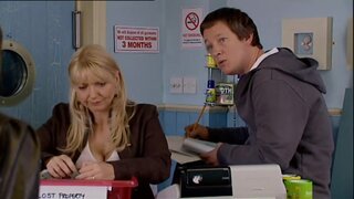 Sarah Jane Buckley Cleavage on Hollyoaks