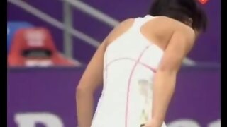 Jelena Jankovic showing Ass
