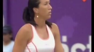 Jelena Jankovic showing Ass