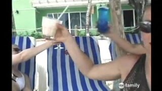 Melissa Joan Hart in Bikini at bachelorette party