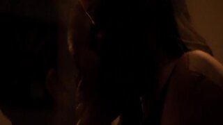 Rosario Dawson in Big Black Bra in Fire with Fire