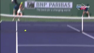 Maria Sharapova Downtop and Upskirts at WTA