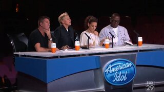 American Idol girls Charity Vance, Ashley Rodriguez and Michelle Delamor on American Idol