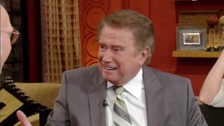 Kelly Ripa Upskirt on Regis and Kelly