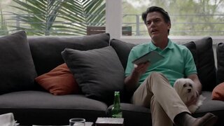 Amanda Peet Topless on Togetherness s01e06