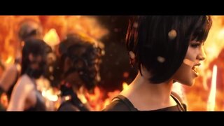 Taylor Swift Sexy in Bad Blood Music Video