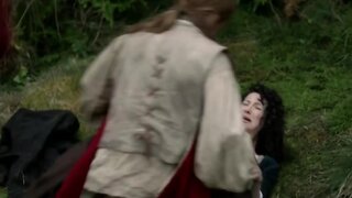 Caitriona Balfe Nude on Outlander s01e08