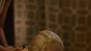 Emilia Clarke Nude on Game of Thrones s03e08